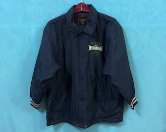ジャケット・アウター 00s McGREGOR wool swing top navy L McGregor - Vtg Navy Blue Zip-up Golf Skate Workwear