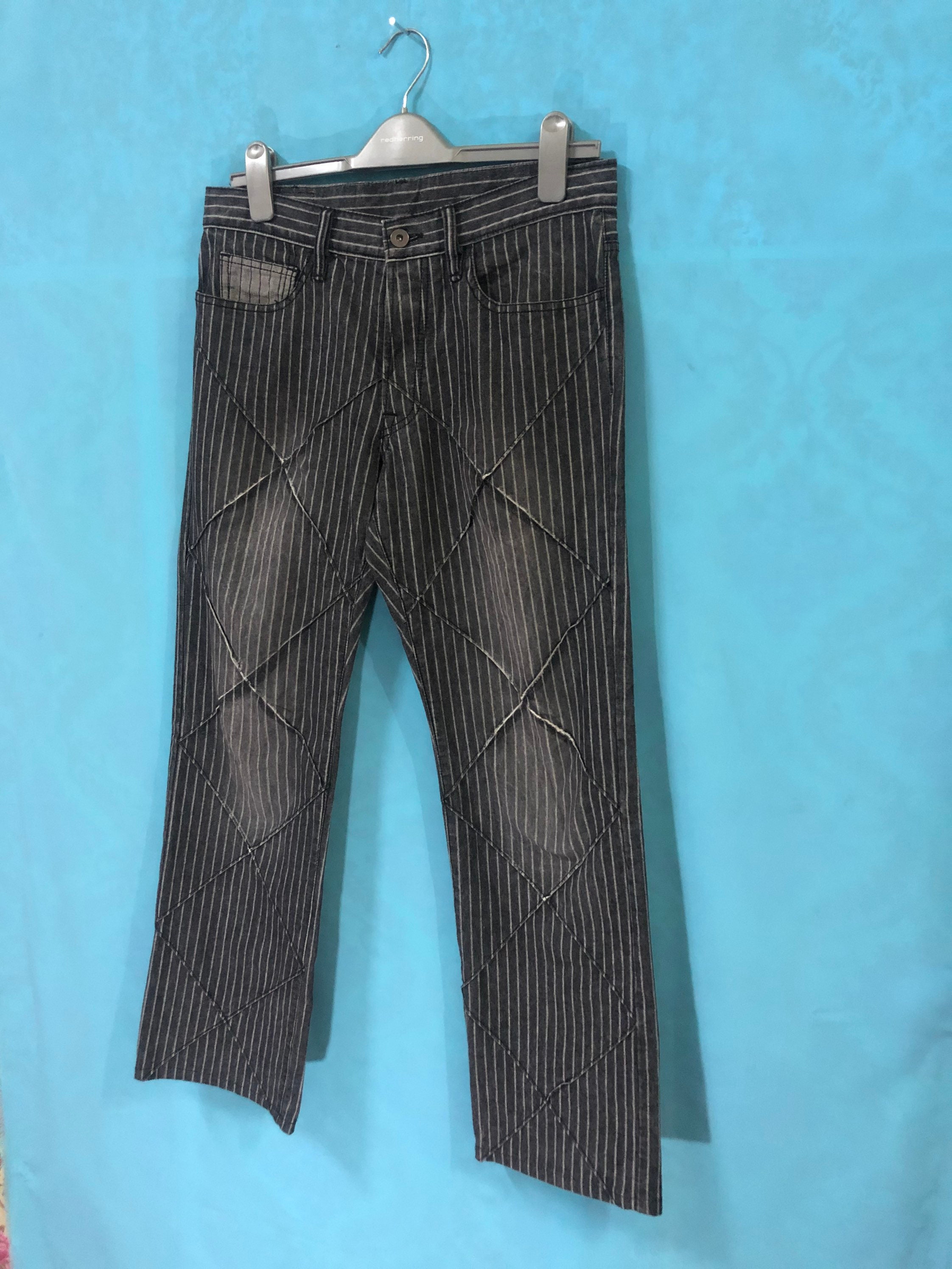 時計 boycott VTG BOYCOTT Japanese Designer Striped Check Patterned Made