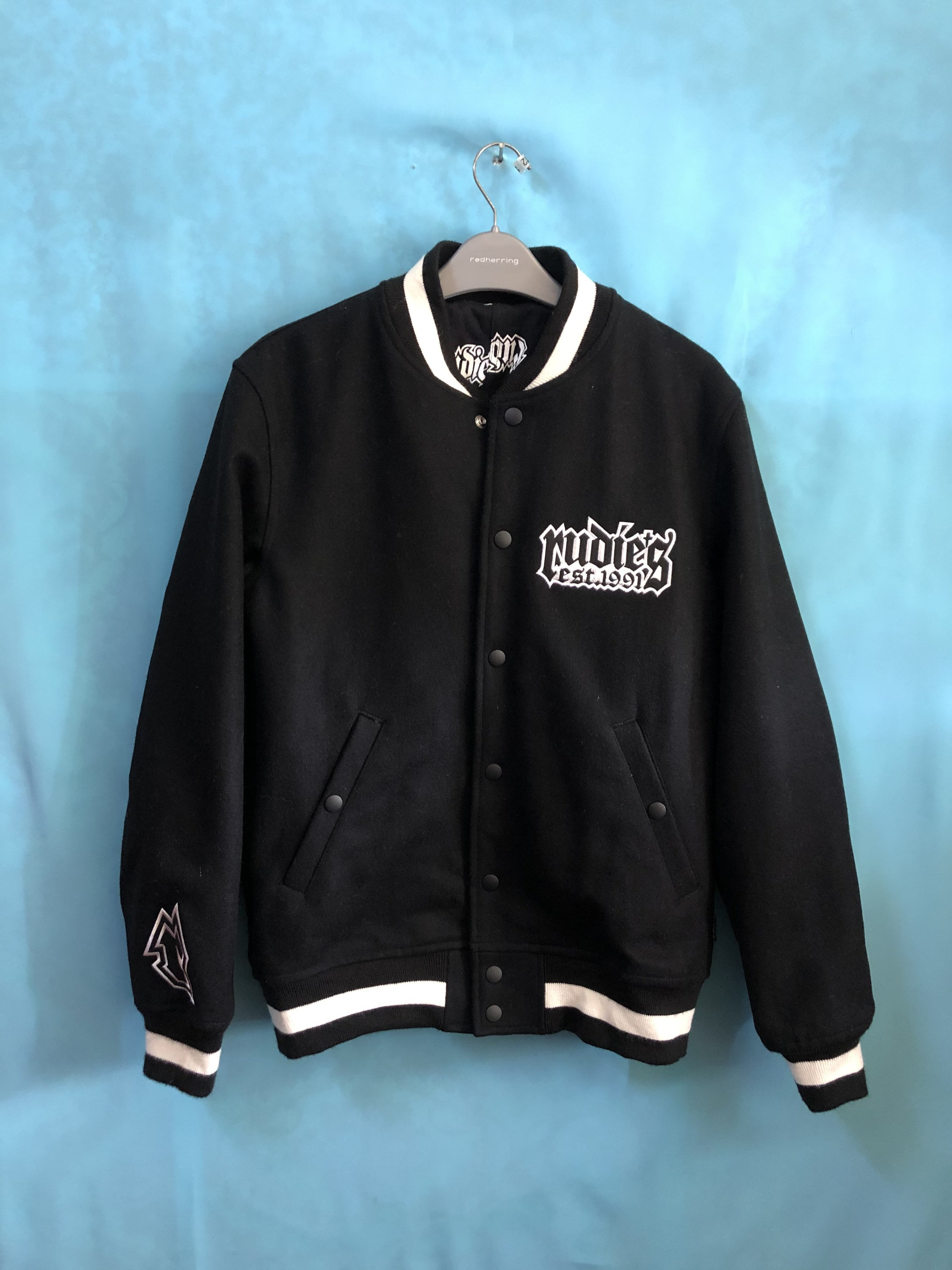 RUDIES バーガンディジャケット NO-180419 MEGARARE!!VTG Rudies Rudie's Underground Subculture 180419
