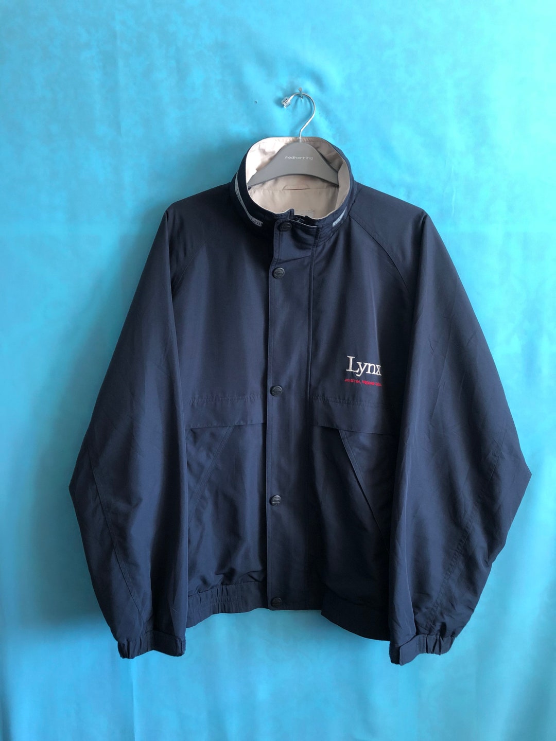 SALE!!VTG Lynx Austin Texas Usa Jacket Windbreaker Zipper SALE!!VTG Lynx Austin Texas Usa Jacket Windbreaker Zipper