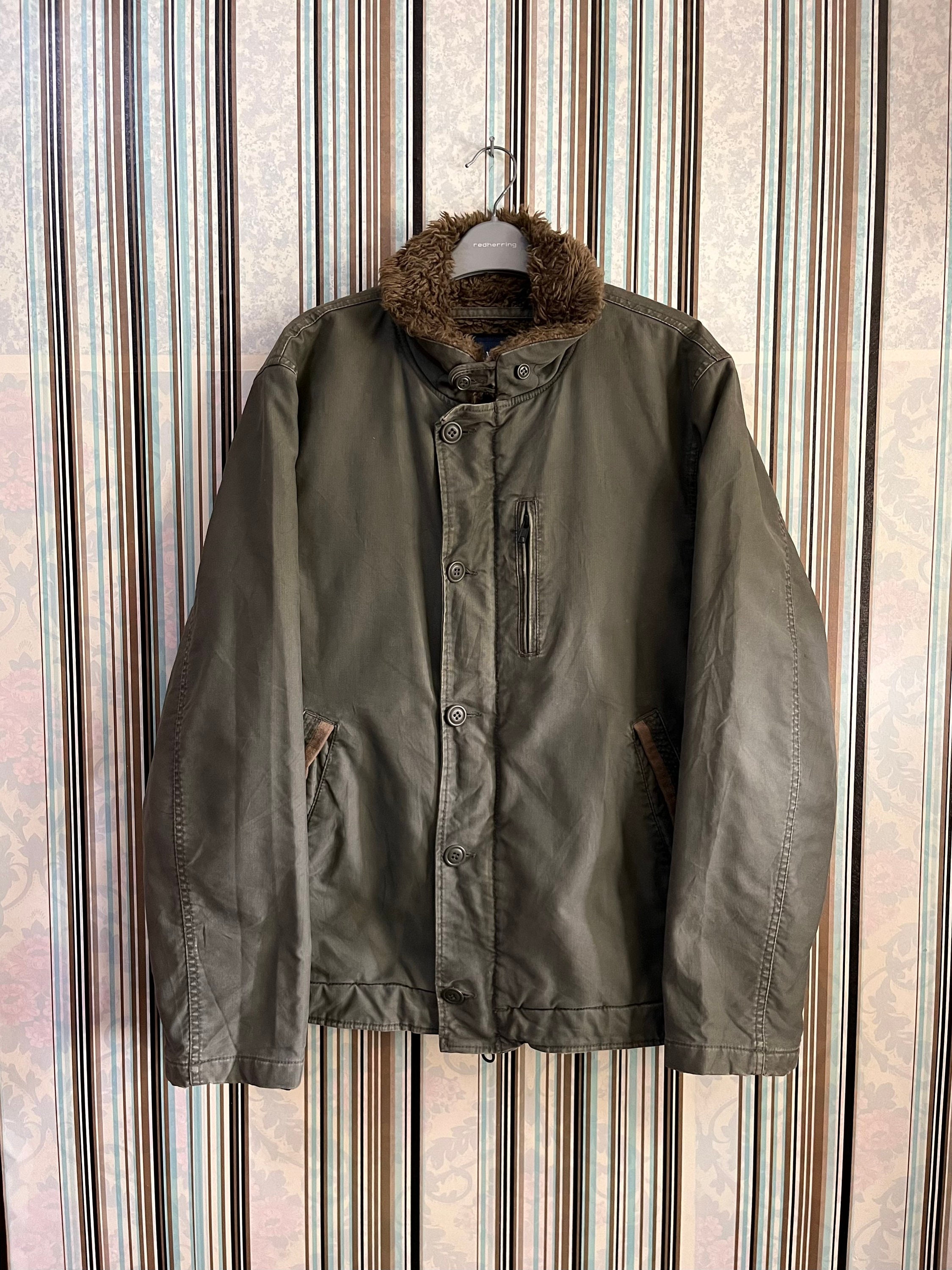 n1 deck jacket leather