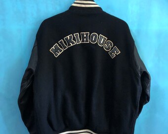 RARE!!VTG Miki House Varsity Letterman Miki House Collection