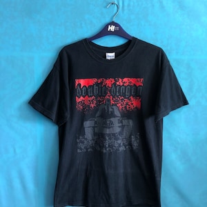 RARE!!VTG double dragon heavy metal adelaide australia distress medium #1470
