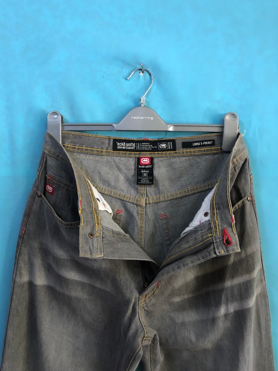 RARE!!VTG ecko unltd ecko function denim foundry … - image 7
