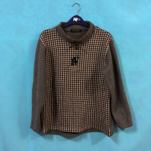 VTG RUDOLPH VALENTINO sewing logo checkered large #264