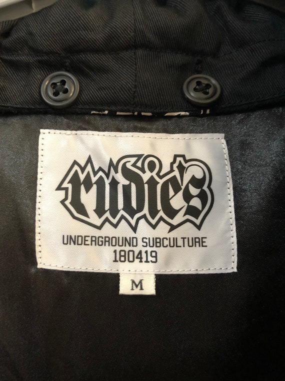 RUDIES バーガンディジャケット NO-180419 MEGARARE!!VTG Rudies Rudie's Underground Subculture 180419