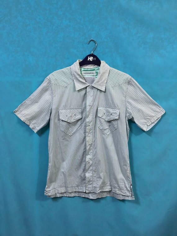 RARE NONNATIVE nonnative japanese designer striped