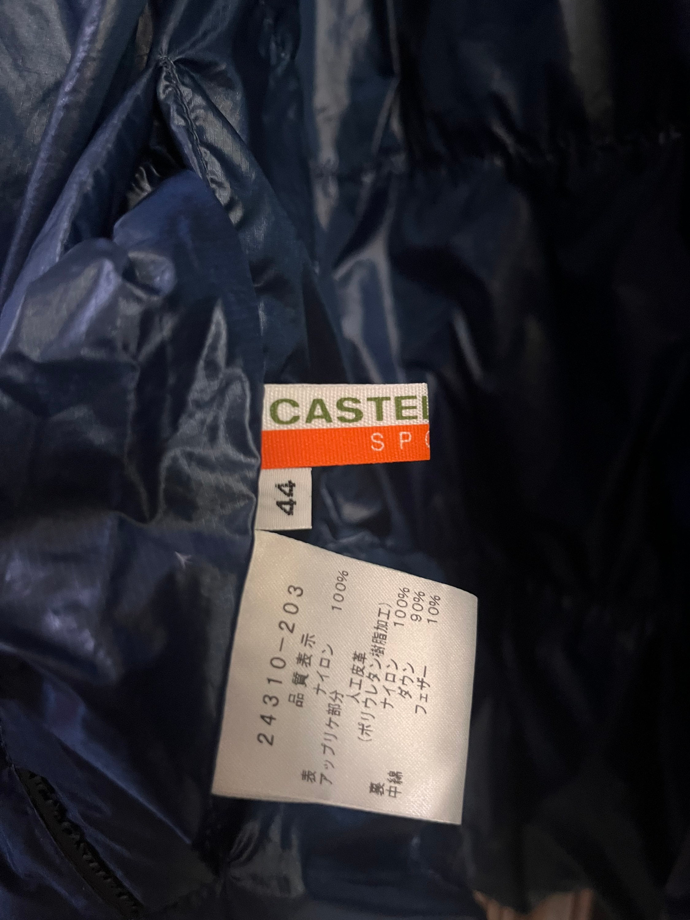 CASTELBAJAC - CASTELBAJACK SPORT ダウン RARE!!VTG Castelbajac Sport Puffer Down Hooded Reversible