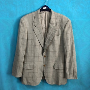 VTG YvesSaintLaurent pour homme blazer jaquetas xadrez #19