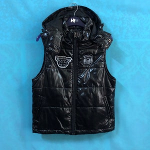 VTG WERTHER breakthrough edition puffer sleeveless jackets coats vest zipper large #678