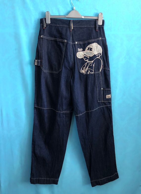 Salevtg Sohk School Of Hard Knocks Baggy Jeans Bolo Big Etsy