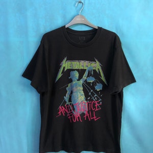 RARE!!VTG metallica justice for all large #A4