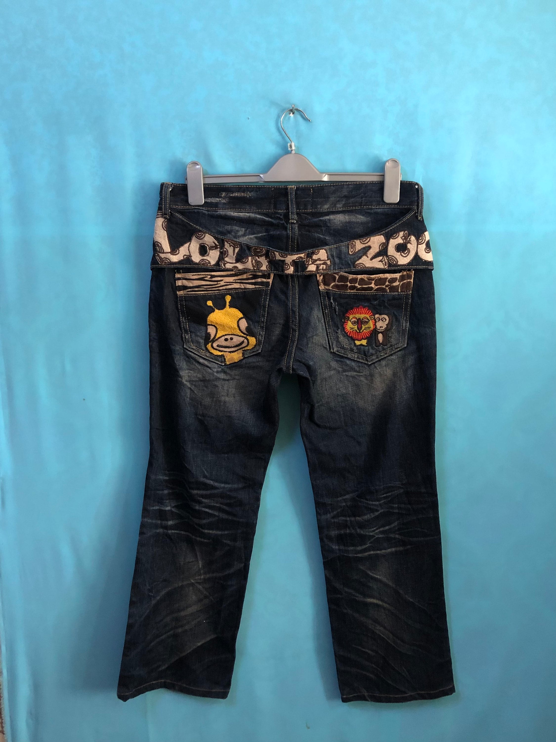 RARE!!VTG Lolita Jeans Zoo Edition Large #B2 - Etsy