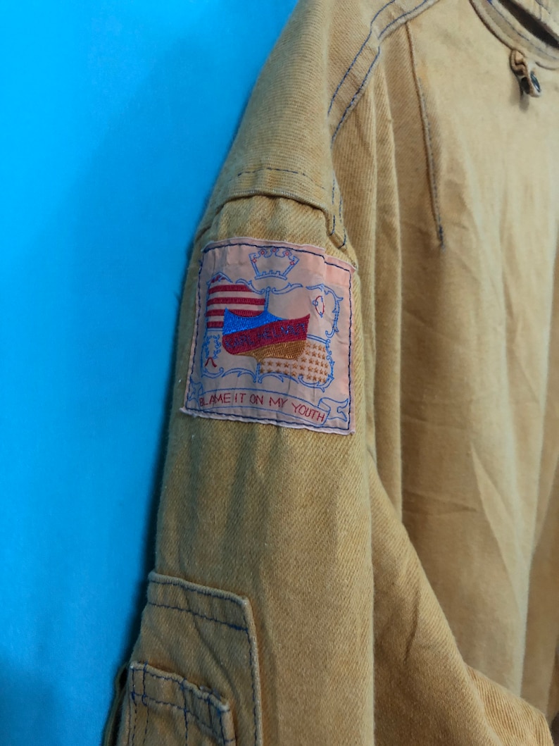 VTG KARL HELMUT Bomber Varsity Jackets Patches Big Logo Spell - Etsy