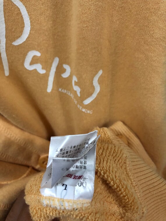 VTG PAPAS hoodies maniere de heming hoodies butto… - image 5