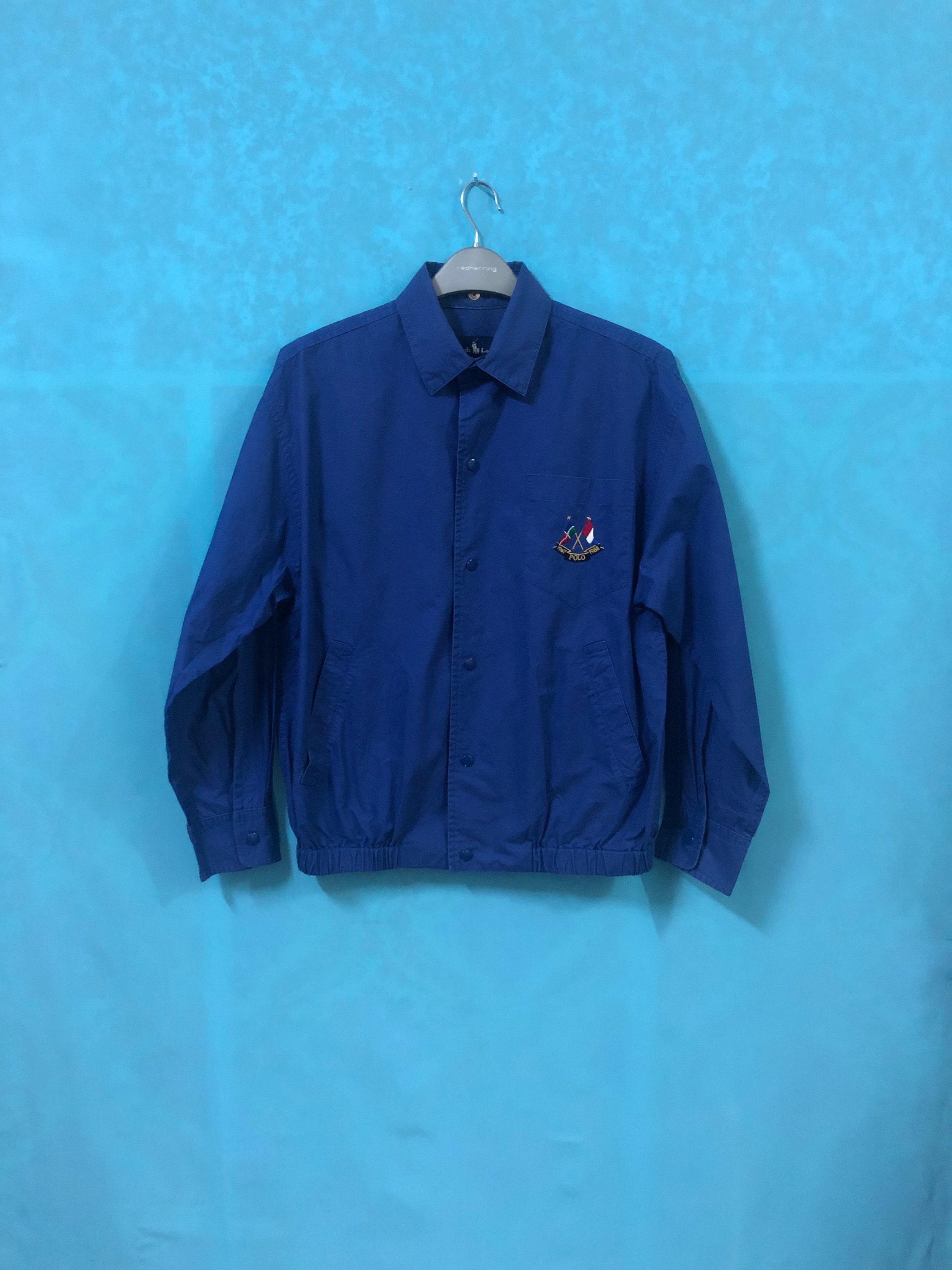 20周年モデル 80s USA製 クロスフラッグ □ POLO ポロ ラルフロー