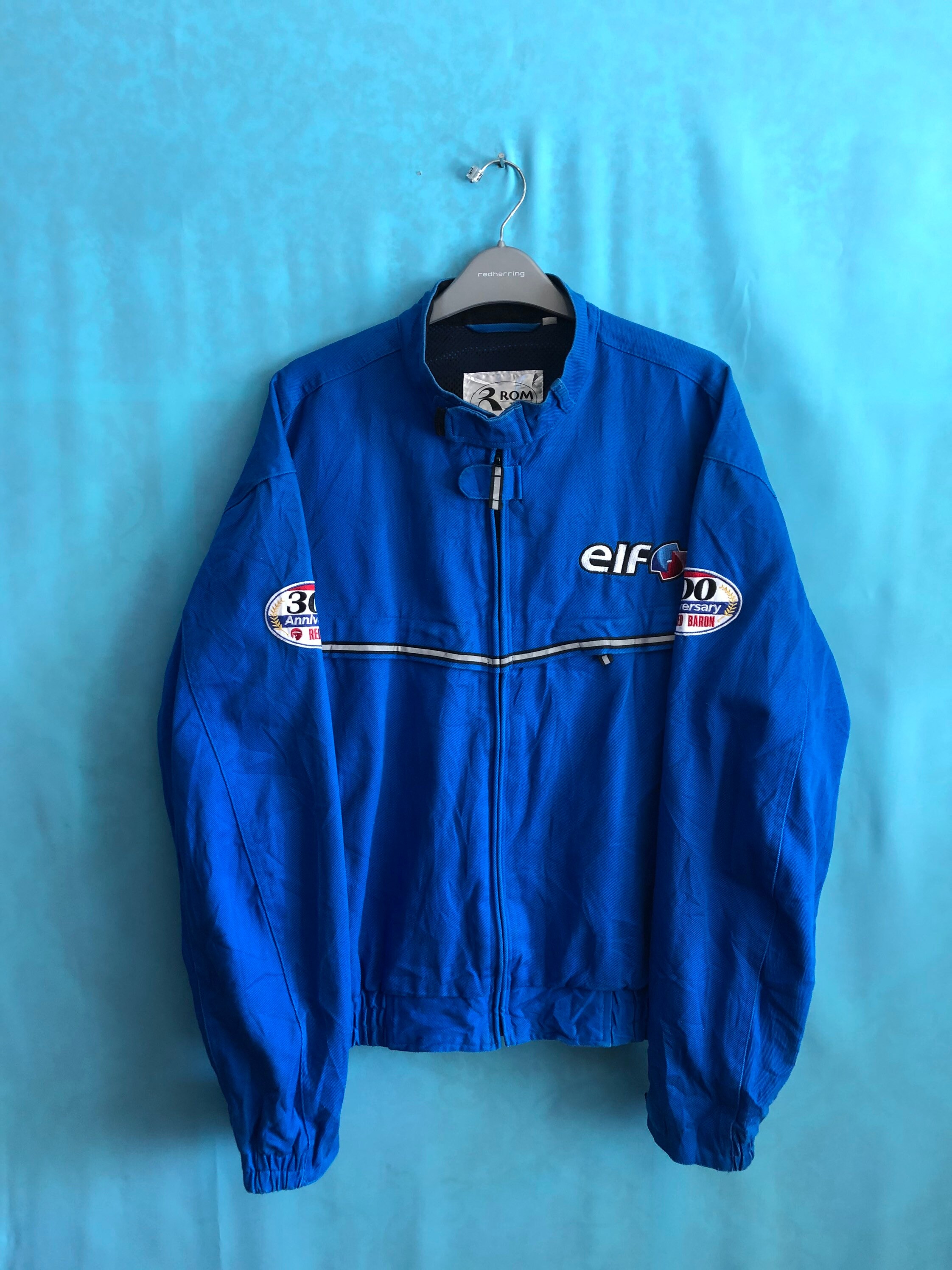 RARE!!VTG Red Baron 300 Anniversary Rom Elf Technical Jacket RARE!!VTG Red Baron 300 Anniversary Rom Elf Technical Jacket