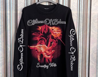Children of Bodom vintage t shirt nera XL I survived lake Bodom 