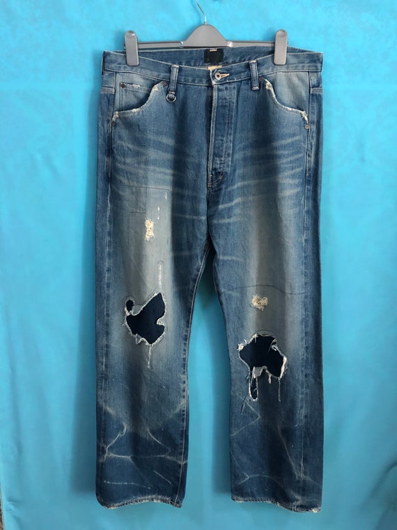 Buy MEGARARE NITRAID Selvedge Boro Gypsy Patches Remake Craft 