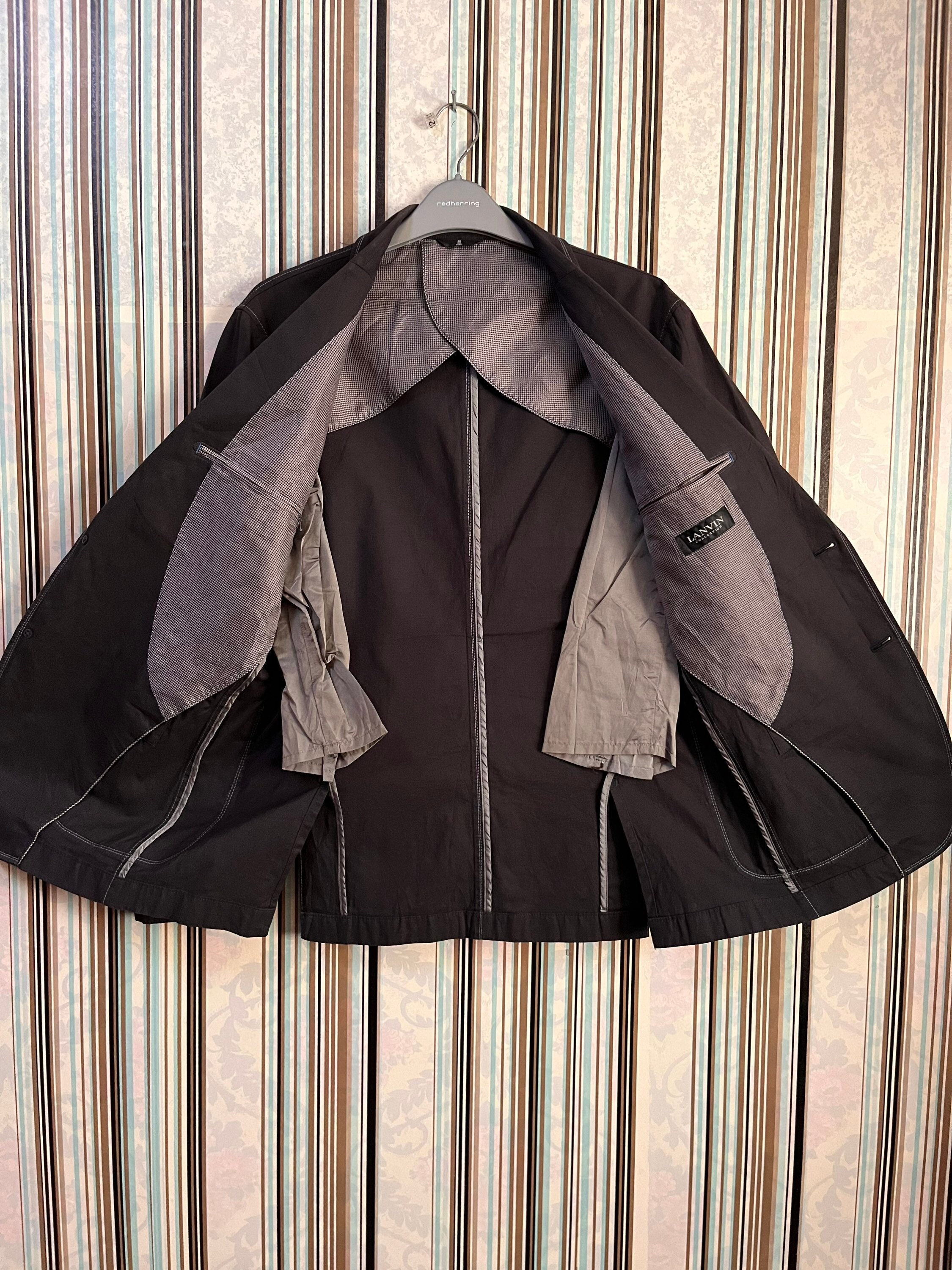VIP【関税送料無料】希少 LANVIN SAGE VIRGIN WOOL BLAZER RARE!!VTG Lanvin Collection Blazer Unisex Size 46 #A6 - Etsy