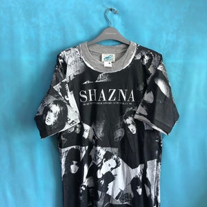 RARE!!VTG 90s shazna dear september lovers all over printed full printed multi printed mint condition medium #1789