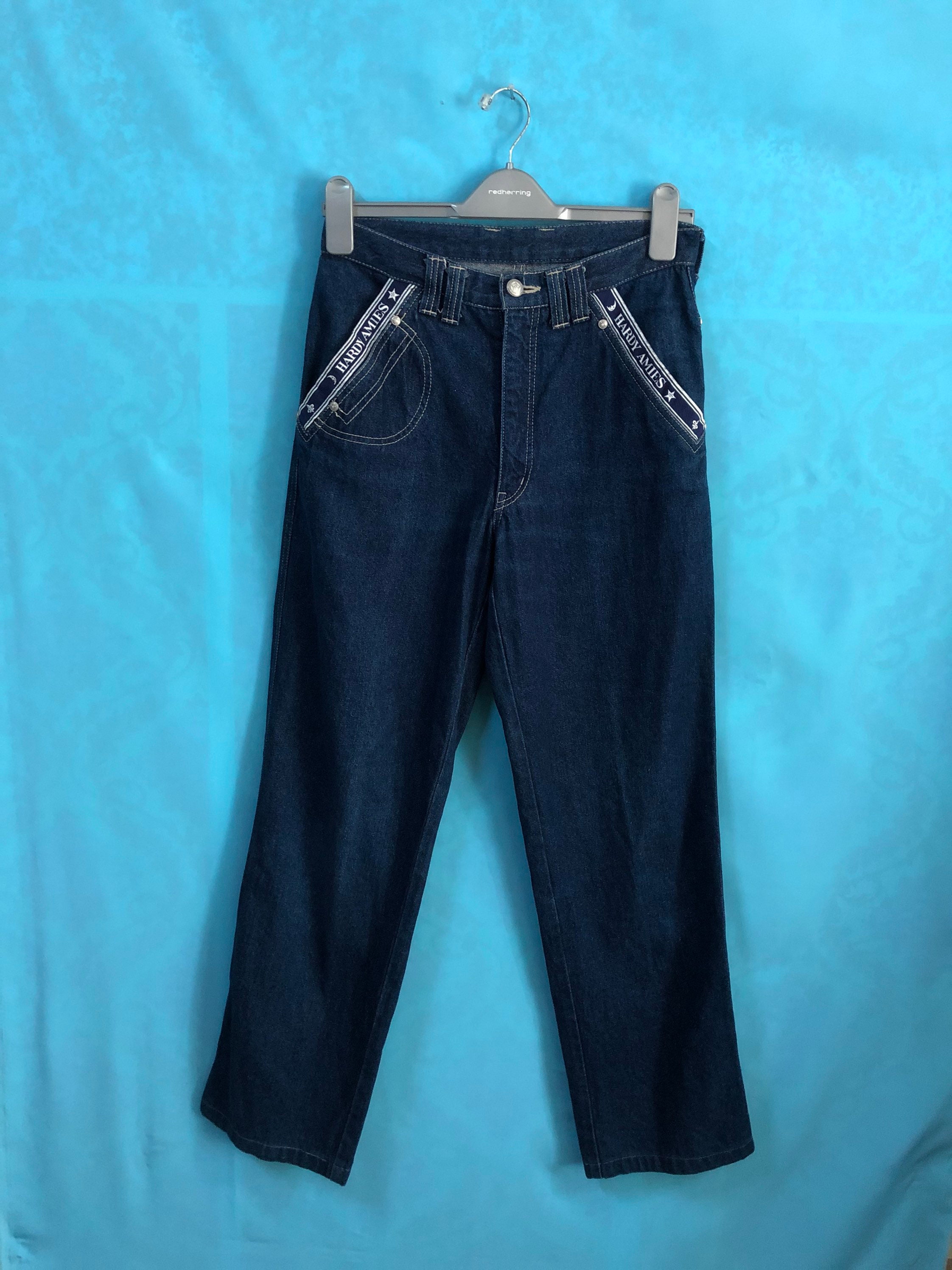 VTG HARDY AMIES Jeans Hardy Amies Marine Edition Denim Indigo