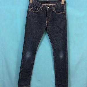 RARE D.M.G domingo co ltd indigo denime jeans japanese designer made in japan  women small #464