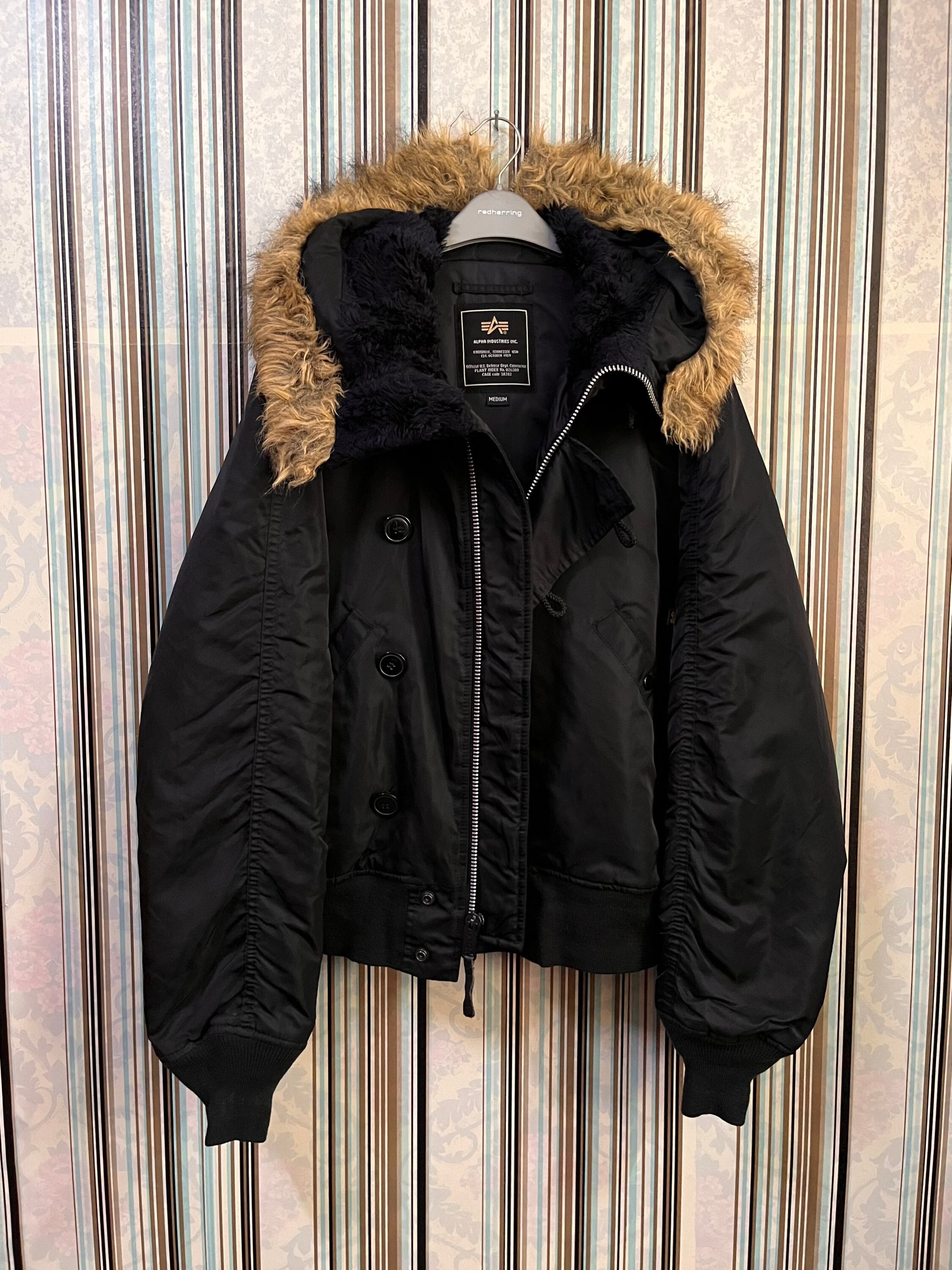 RARE!!VTG Alpha Industries Inc Black N-2b N2b Jackets Bomber RARE!!VTG Alpha Industries Inc Black N-2b N2b Jackets Bomber