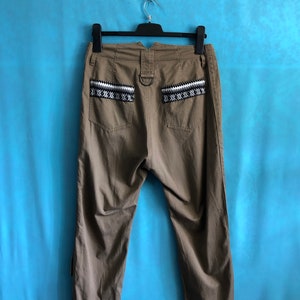 SALE!!VTG ppfm trouser native pockets embroidery workers workwear size 30 #1257