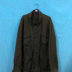 RARE COMMONTAGE japanese designer parka jackets coats pockets military usaf army 5L #275