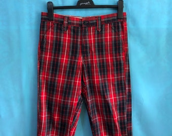 Tartan punk pants | Etsy Italia