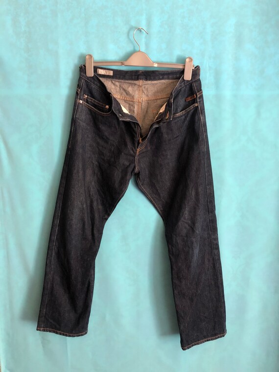 VTG MAD HECTIC Realmad Hectic Dark Indigo Jeans Made in Japan M