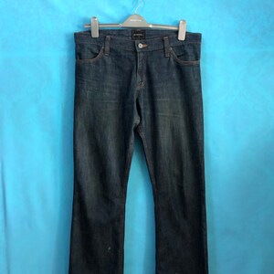 SALE!! VTG acoustic made in japan A black label made in japan boot cut jeans  size 32#1034