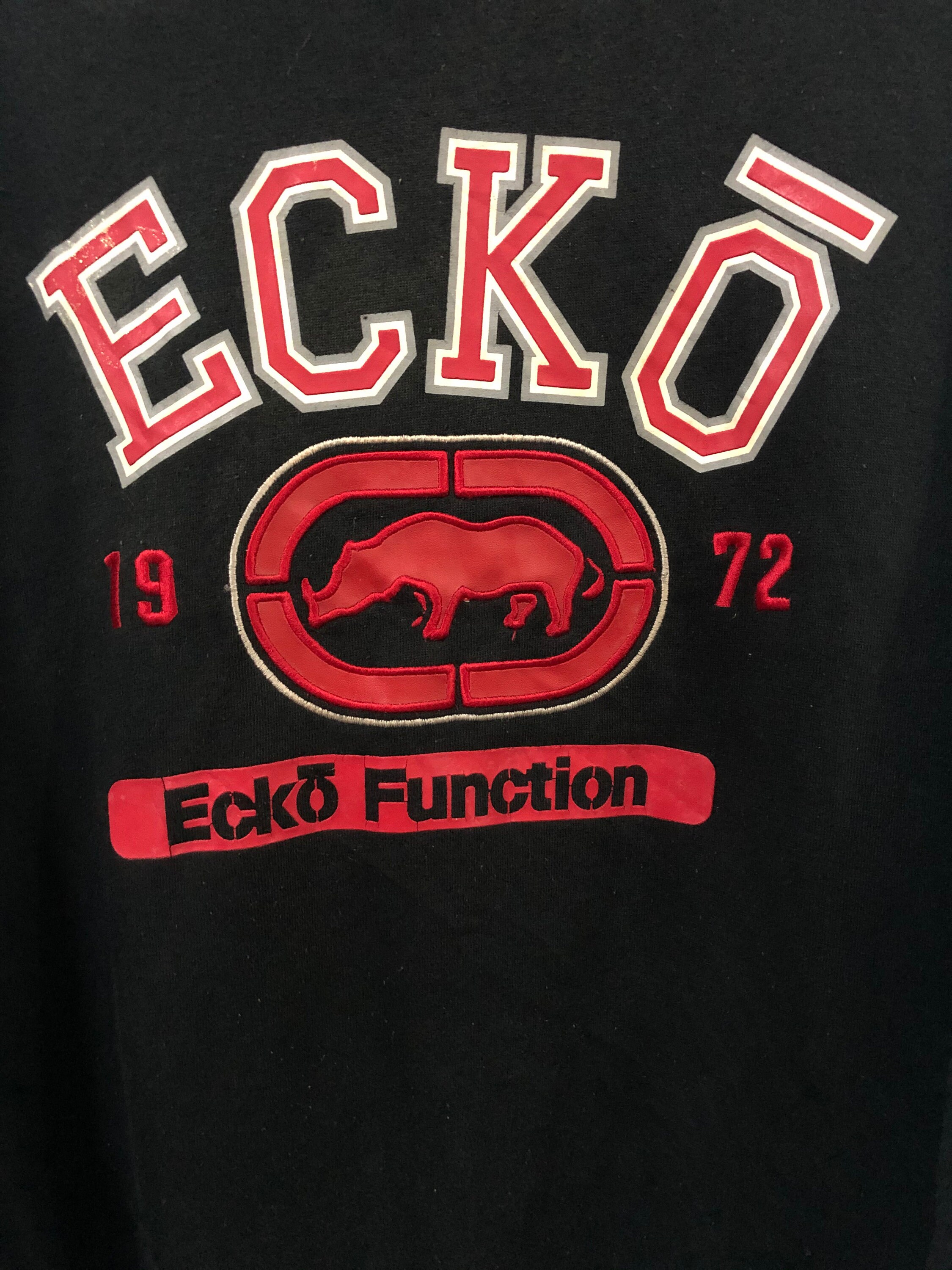 VTG ECKO 1972 Ecko Function Marc Ecko Big Logo Spell Out