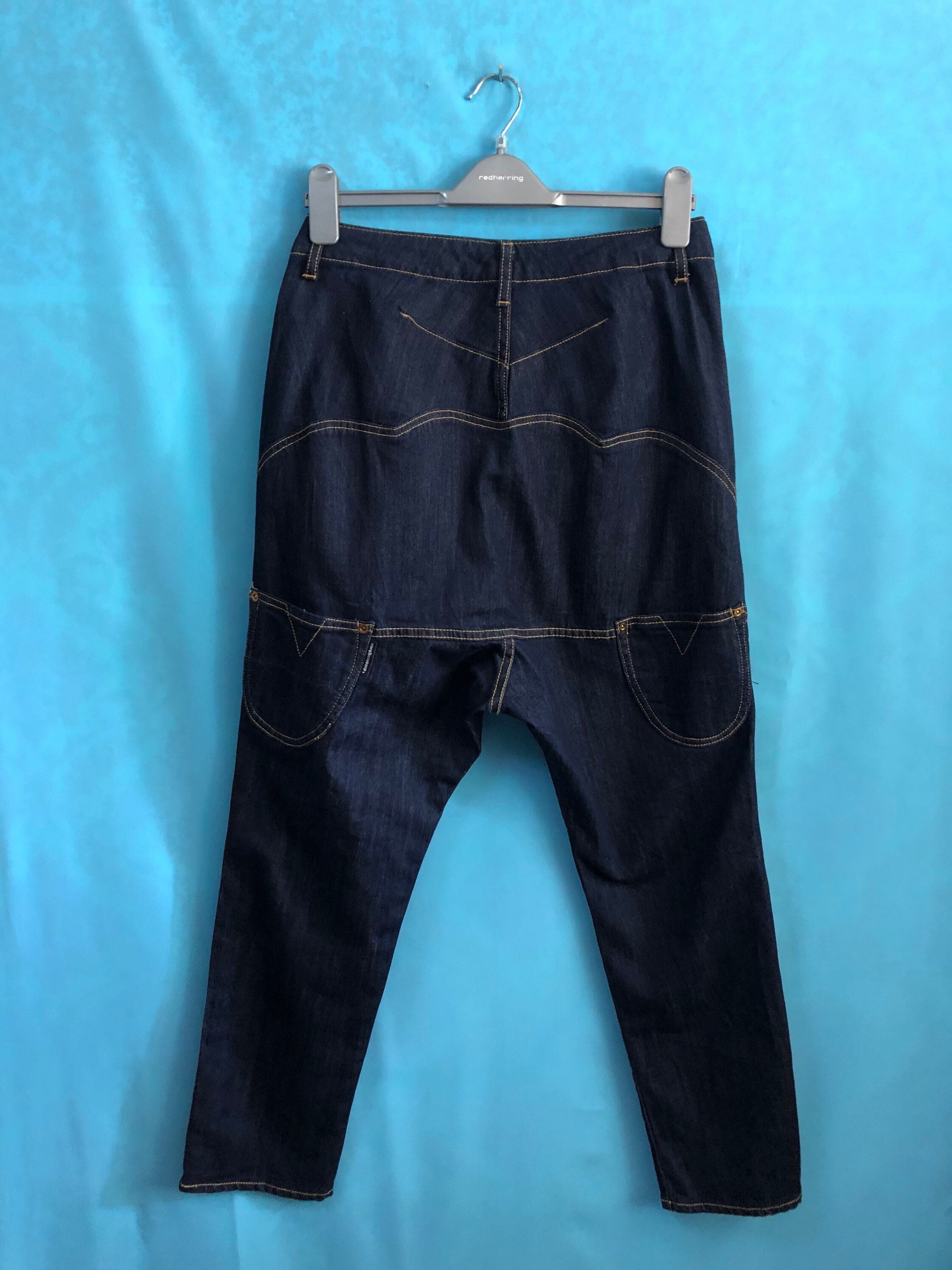 SALEVTG Mercibeaucoup Issey Miyake Jp Jeans Indigo Denim | Etsy Ireland