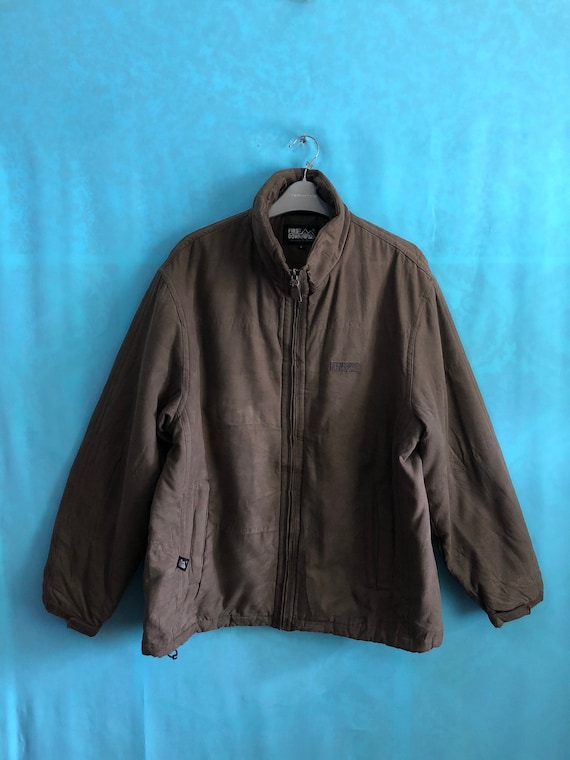 SALE!!VTG First Down Dream It Be It Zipper Jacket Large