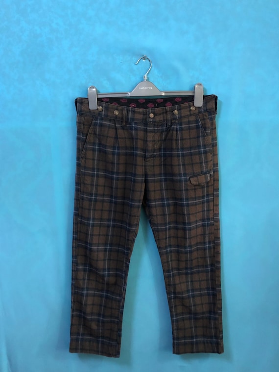 Plaid dickies cheap pants