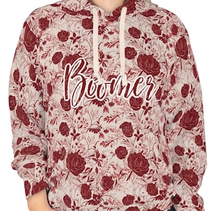 OU Sweatshirt, Boomer Sooner Hoodie, Oklahoma Floral Sweatshirt