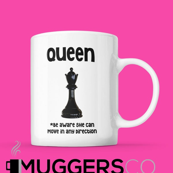 Chess mug Chess Queen Chess Player Gift Chess lover