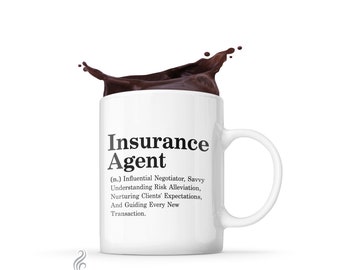Insurance agent coffee mug, Best Insurance agent mug, Inspirational Acronym Mug