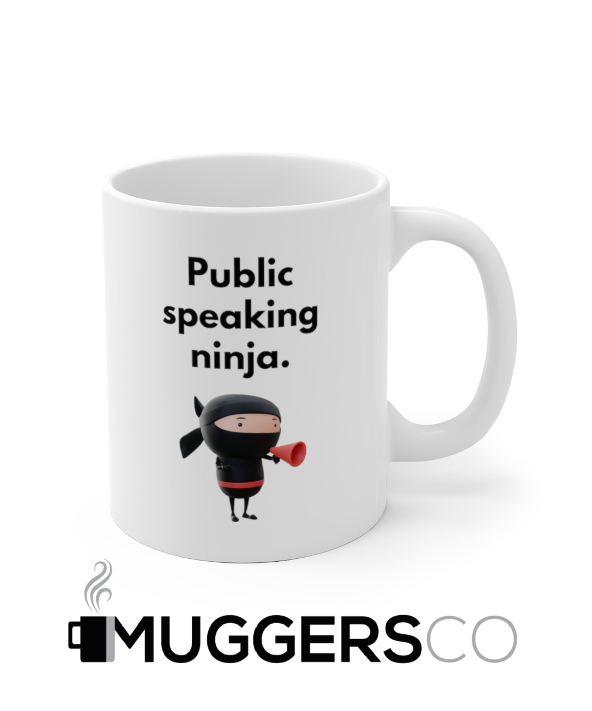 Public Speaking Ninja Coffee Mug Public 