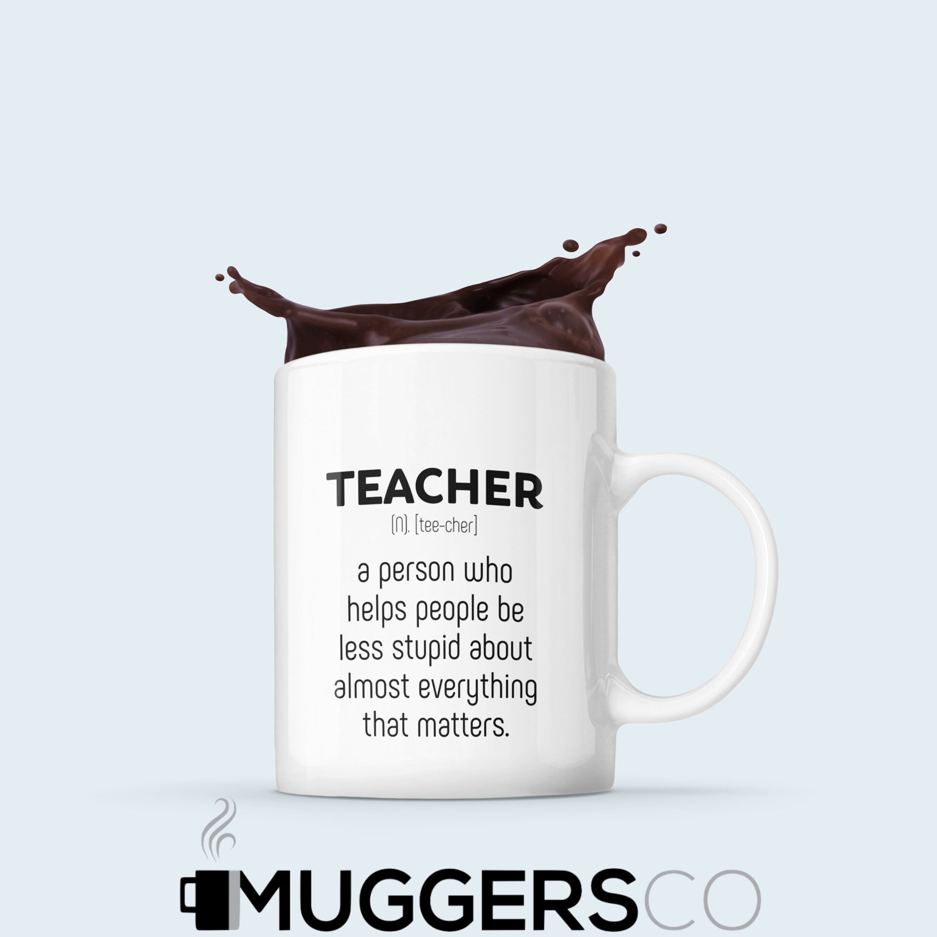 Teacher Cup Teacher Gifts Funny Sarcastic Teacher Definition Mug