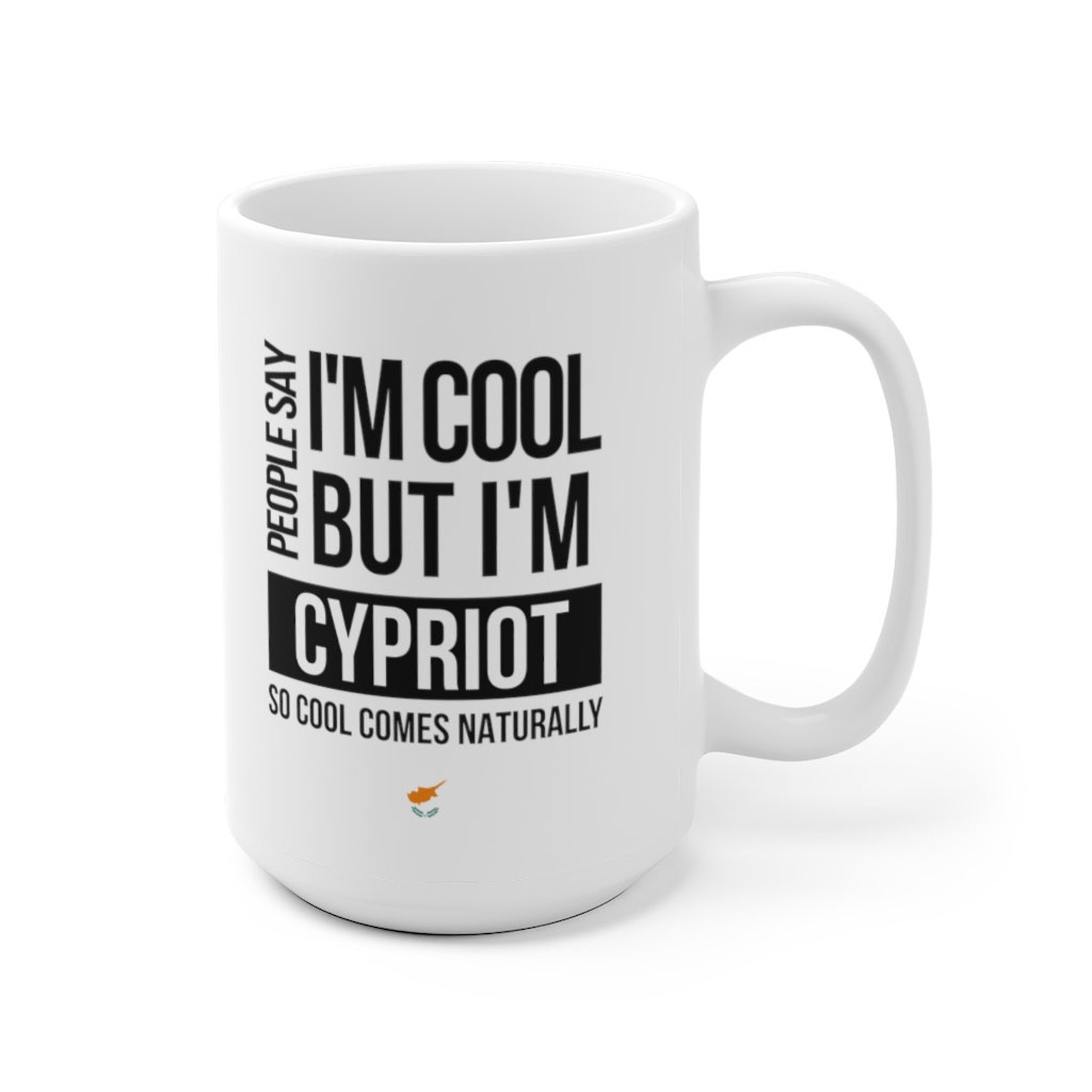 Cyprus Gift Cyprus Mug People Say I'm Cool but I'm Etsy UK