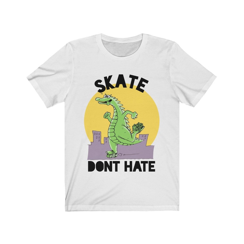 Skate Don't Hate Roller Skating Unisex Jersey Short Sleeve Etsy