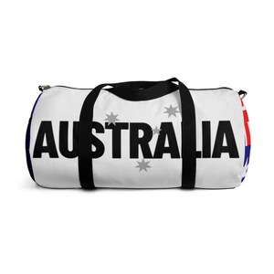 Australia Duffel Bag Australia Gifts Australia Flag Weekend bag Large