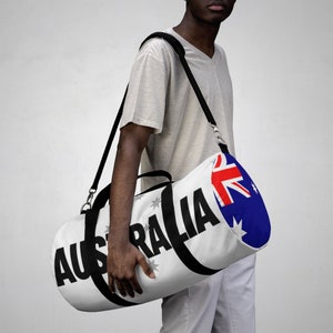 Australia Duffel Bag Australia Gifts Australia Flag Weekend bag image 6