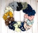 SCRUNCHIES - Solid and Floral Collection | Hair Ties | Hair Elastics | 