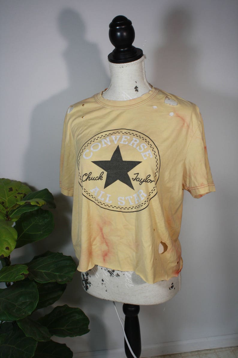 Converse All Star Shirt Oversized Shirt Baggy T Shirt Etsy
