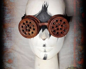 Goggles - Postapocalyptic mechanic googles - wastelander googles