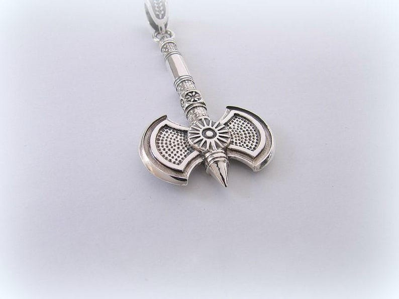 Perun/'s Axe Pendant Axe of Perun Amulet Sterling Silver